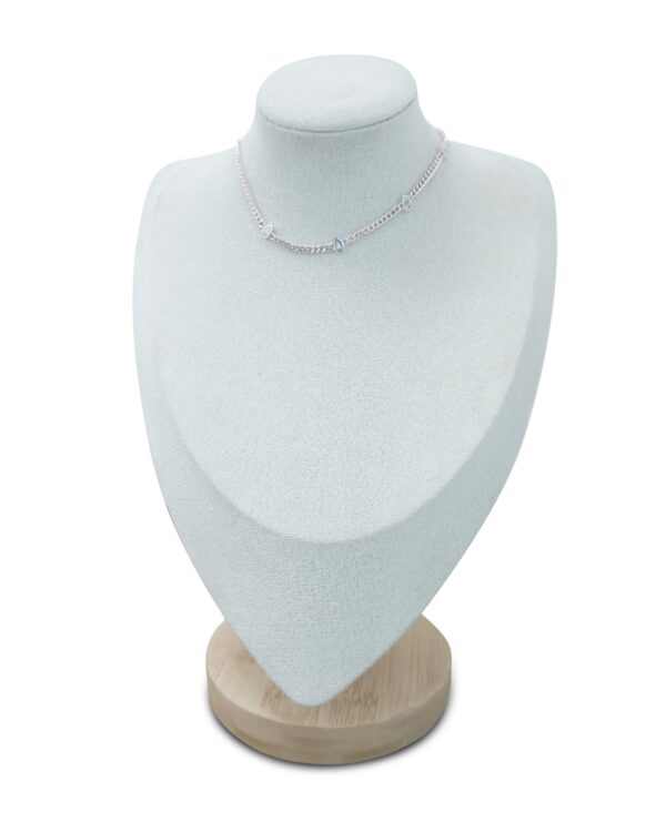 Teardrop Charm Chain Necklace