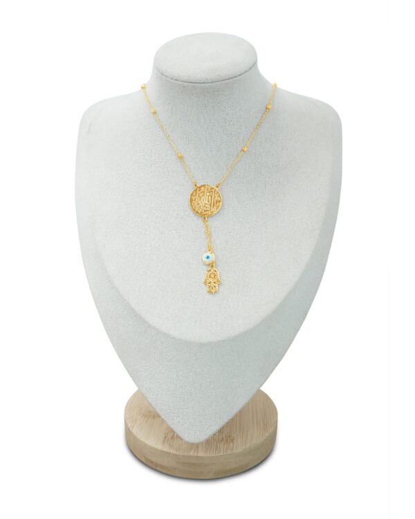 Divine Protection Lariat Necklace