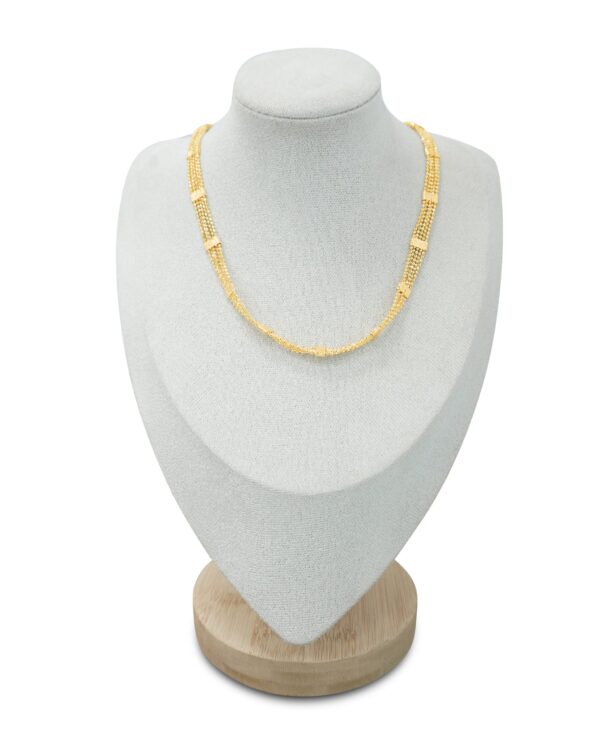 Golden Mesh Link Necklace