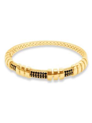 Gold Beaded Segment Bracelet