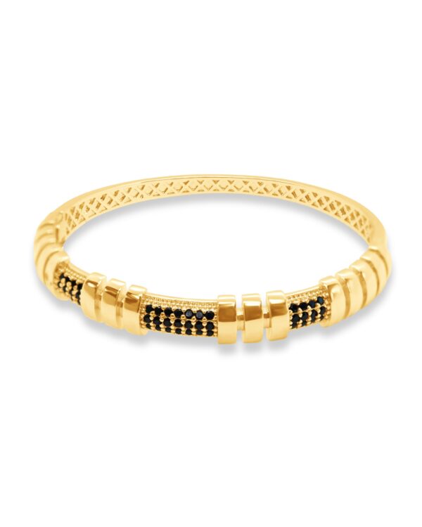 Gold Beaded Segment Bracelet