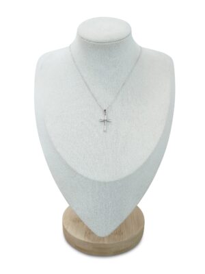 Cross Pendant Silver Necklace