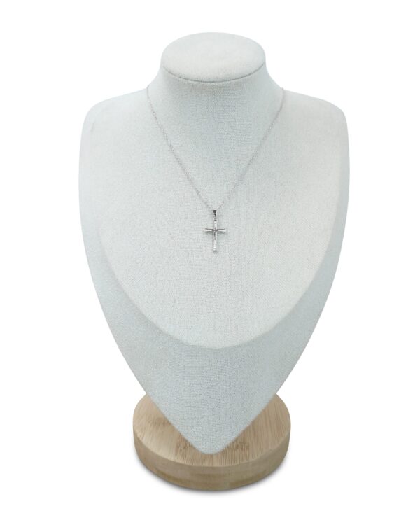 Cross Pendant Silver Necklace