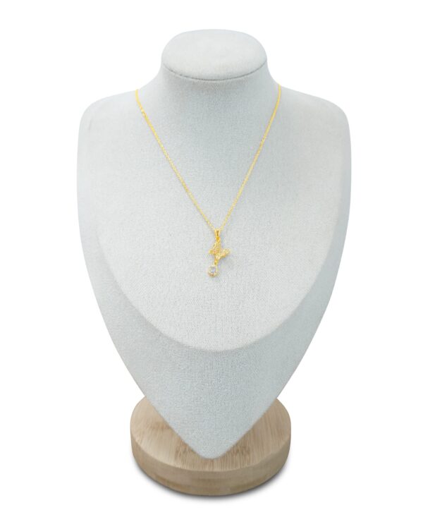 Gold Bird Pendant Necklace