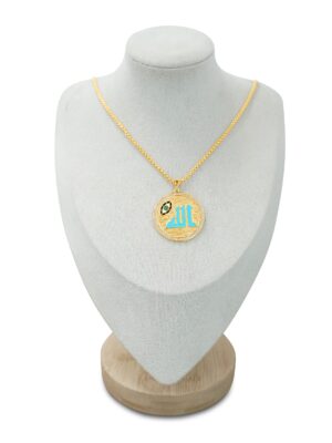 Round Medallion Pendant Necklace