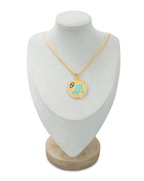 Round Medallion Pendant Necklace