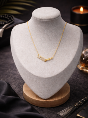 Urban Edge Geometric Necklace