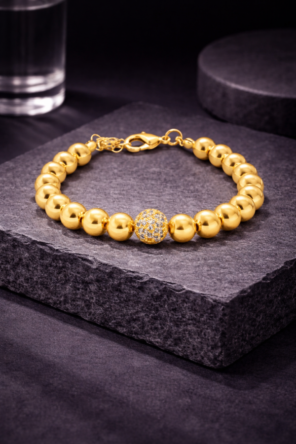 Lustre Bead Bracelet