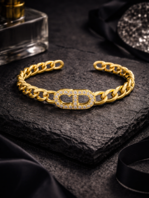 Signature Link Emblem Bracelet