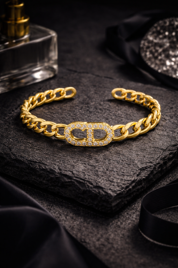 Signature Link Emblem Bracelet