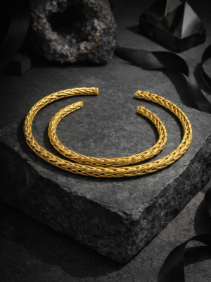 Woven Gold Bracelet