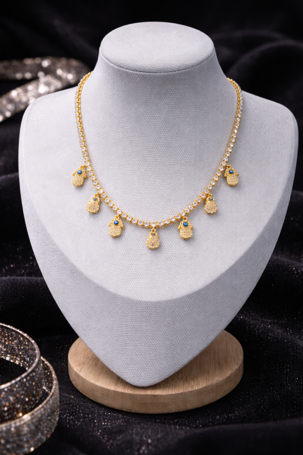 ChatGPT Image Mar 31, 2026 at 05_09_16 PM Glimmering Hamsa Charm Necklace
