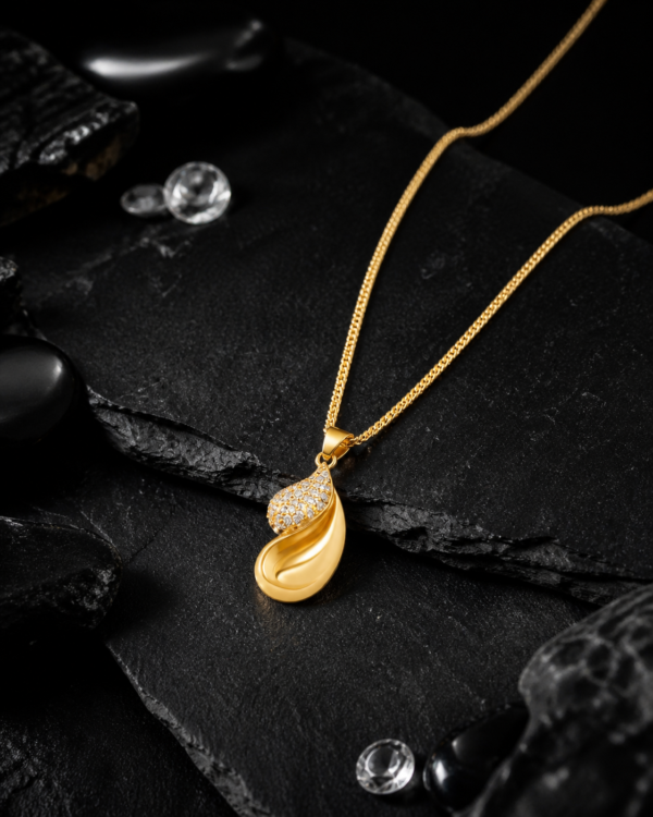 ChatGPT Image May 2, 2026 at 03_49_06 PM Golden Teardrop Elegance Necklace